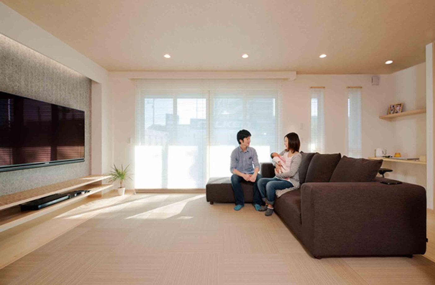 トヨタホーム 落ち着きある和モダンがテーマ。空間も心もすっきりと穏やかに暮らすの建築実例画像2