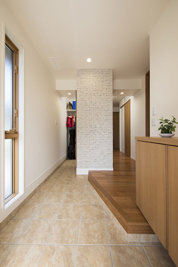 トヨタホーム 【40坪以下/全館空調/大開口】家事移動が少ない平屋建て。開放的なリビング・ダイニングは極上の癒し空間の建築実例画像8