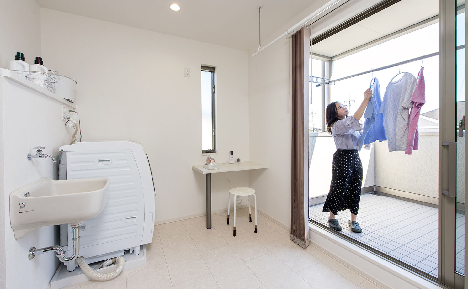 トヨタホーム 【45坪以下/収納充/間取り図あり】実家事室や趣味のスペースも。快適・家事ラクな住まいの建築実例画像8