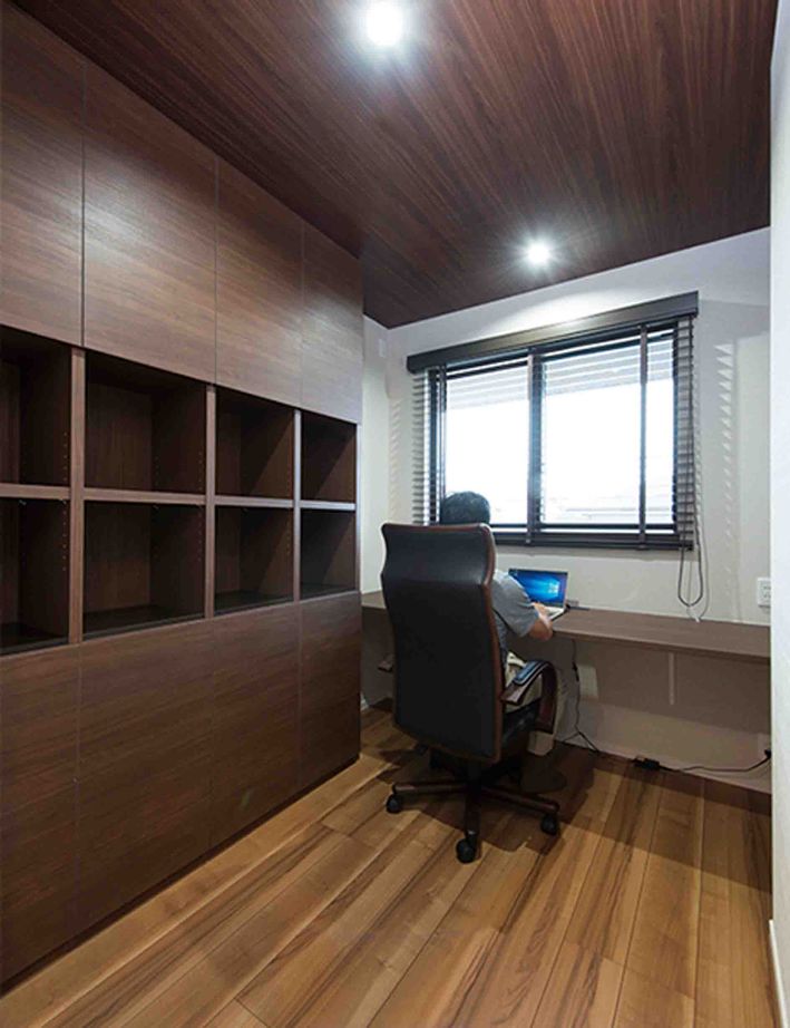 トヨタホーム 外とつながる34帖の広々LDK。生活動線を考えた収納計画で常に美しい住まいの建築実例画像9