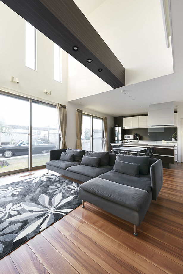 トヨタホーム 【40坪以下/全館空調/耐震・免震・制震】構造と全館空調が決め手。大きな吹抜けリビングに家族が集う日々の建築実例画像2