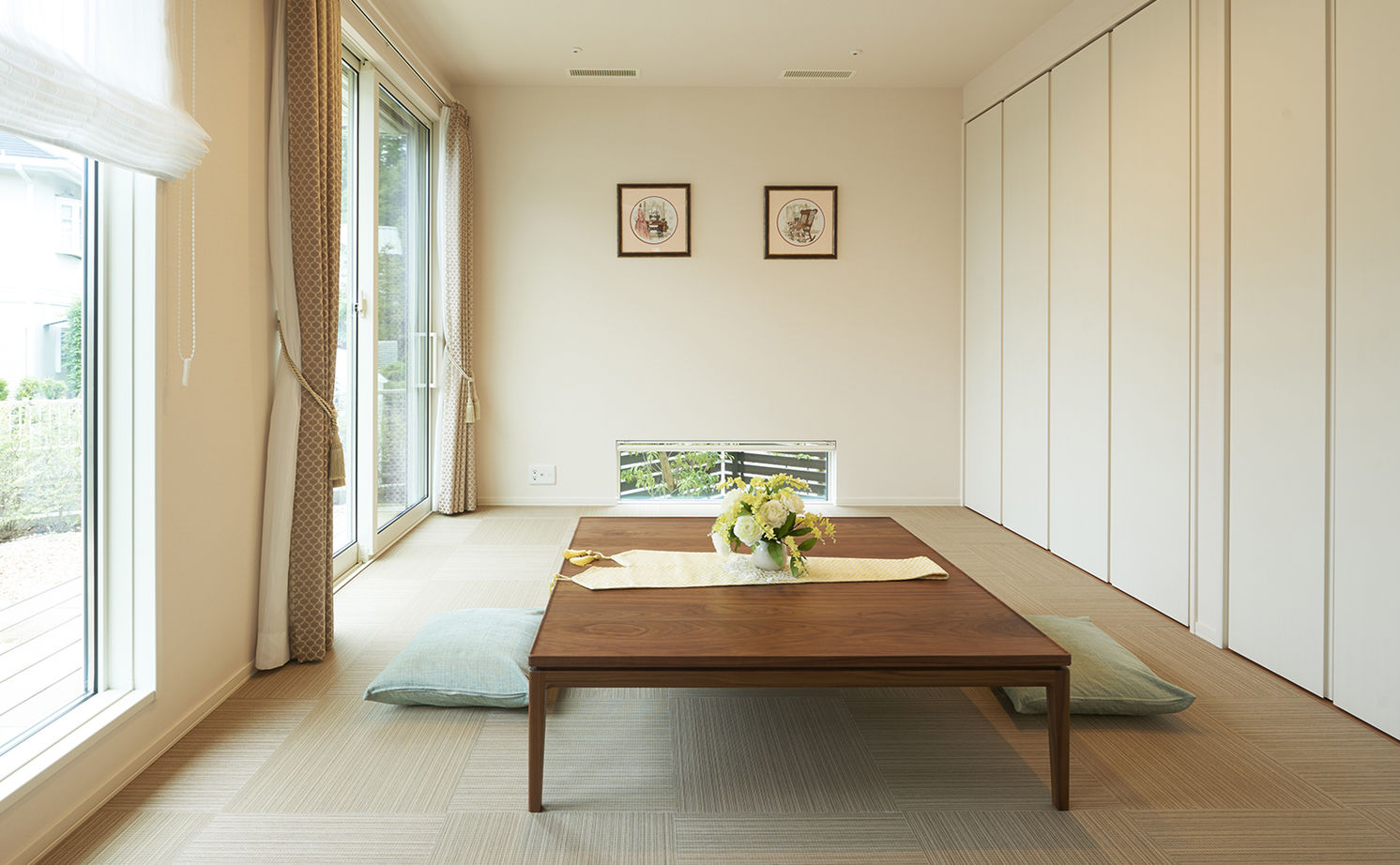 トヨタホーム 【40坪以下/平屋/大開口/太陽光発電】アメリカで暮らした、開放的で全館空調のある平屋の快適さを再現の建築実例画像5