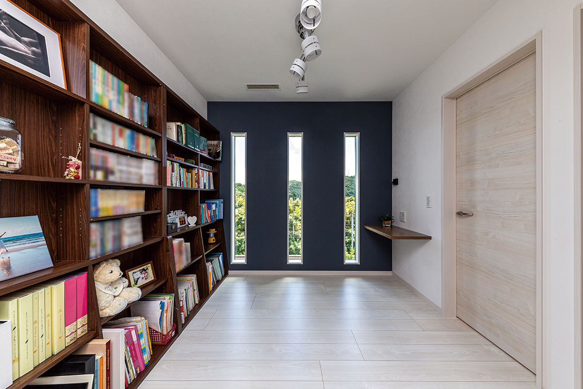 トヨタホーム 周囲の緑や美しい眺望を間近で感じられる、高台の住まいの建築実例画像7