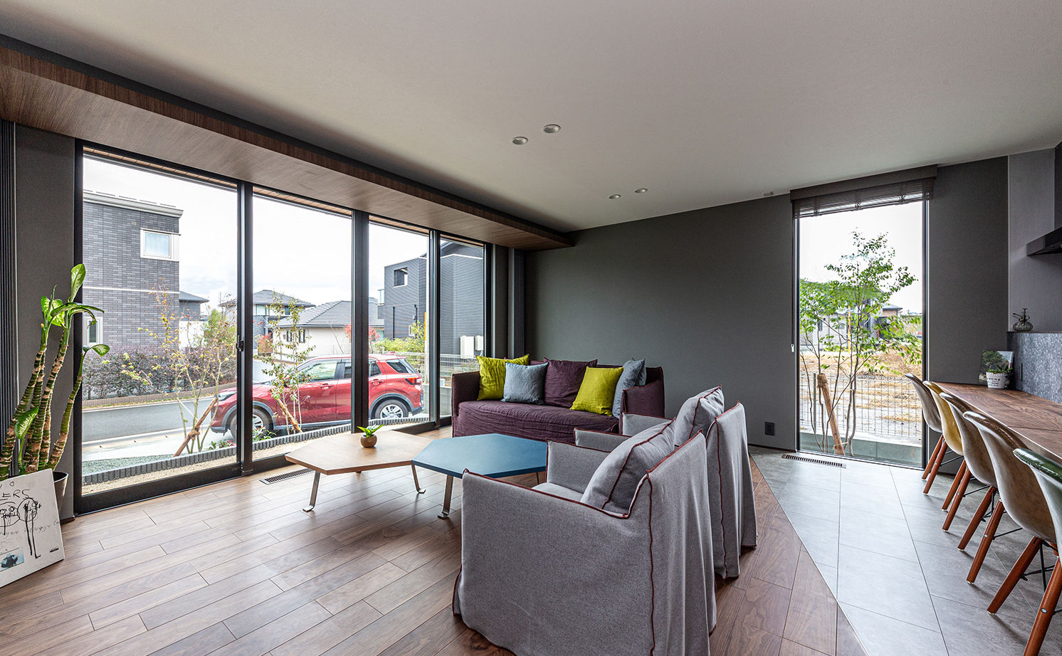 トヨタホーム ふたりで料理をしてゲストを招いて、食事とおしゃべりを楽しむ家の建築実例画像2