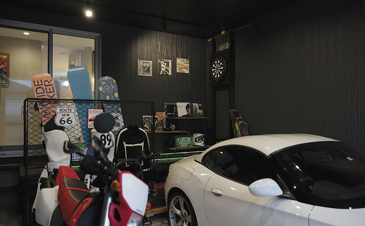 トヨタホーム 大切な家族と車を守る、中庭とインナーガレージのある住まいの建築実例画像8