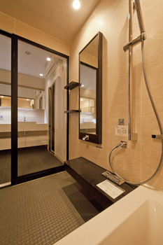 RC design 【4000万円台/間取り図有/３階建て/多世帯/賃貸併用住宅】多彩な照明が魅せるホテルライクなモダンハウスの建築実例画像5