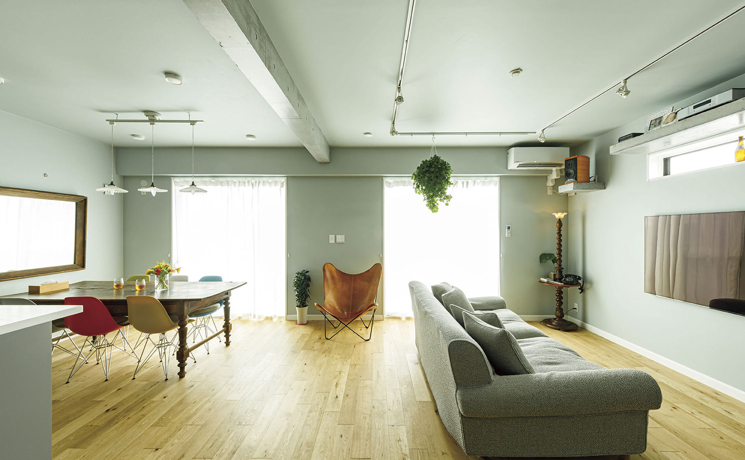 RC design 【間取り図有/３階建て/賃貸併用住宅】アンティーク惹き立てる温かみある空間と無駄をつくらない提案力の建築実例画像9