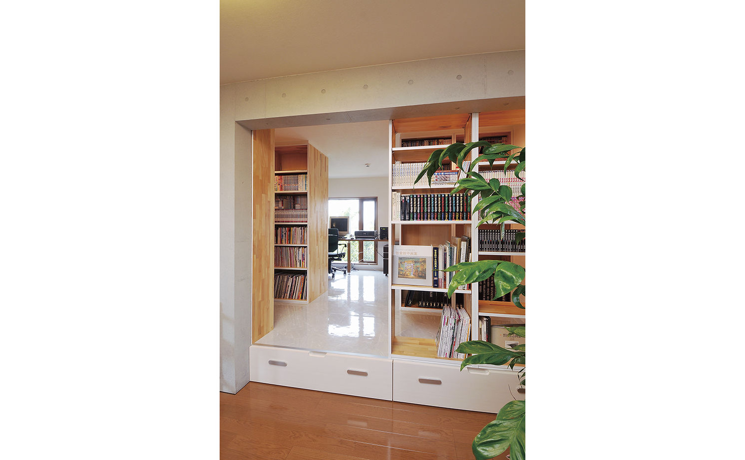 RC design 【間取り図有/3階建て/多世帯/バリアフリー】各世帯の要望はもちろん、将来を見据えた高性能で快適な住まいの建築実例画像9