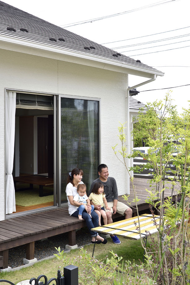 大進建設 【平屋＋α】「友人の家が良かったから」。デザイン×使いやすさ×キレイな空気の建築実例画像2