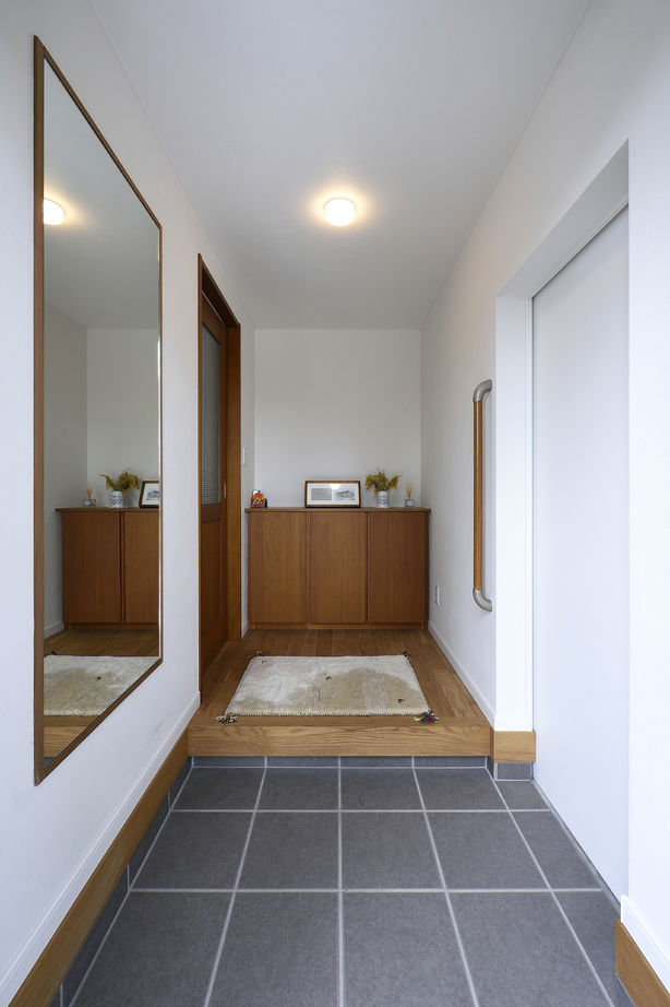 大進建設 【平屋／間取り図あり】「繋がる庭」のある平屋。モデルハウスを参考に建てた、キレイな空気の住処の建築実例画像4