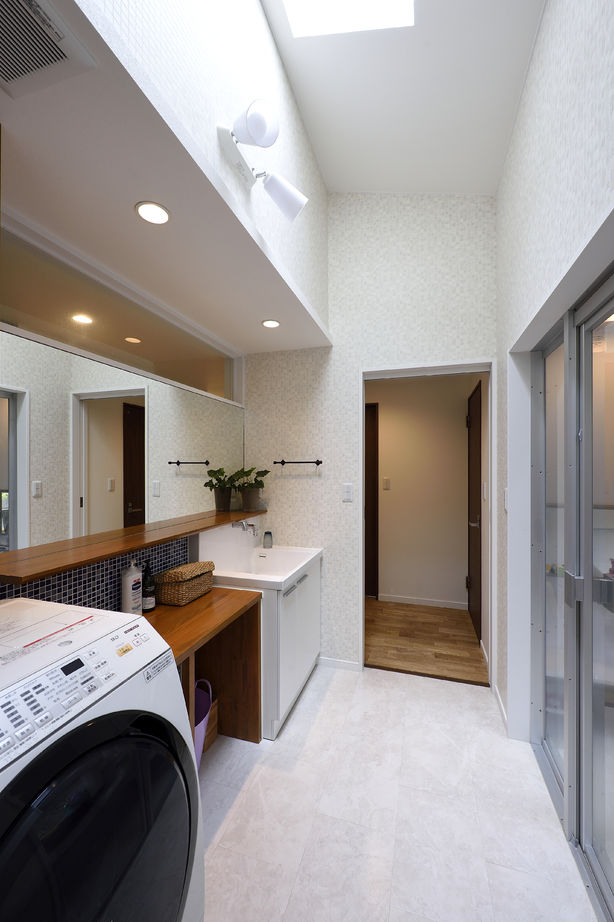 大進建設 【平屋／間取り図あり】「繋がる庭」のある平屋。モデルハウスを参考に建てた、キレイな空気の住処の建築実例画像5