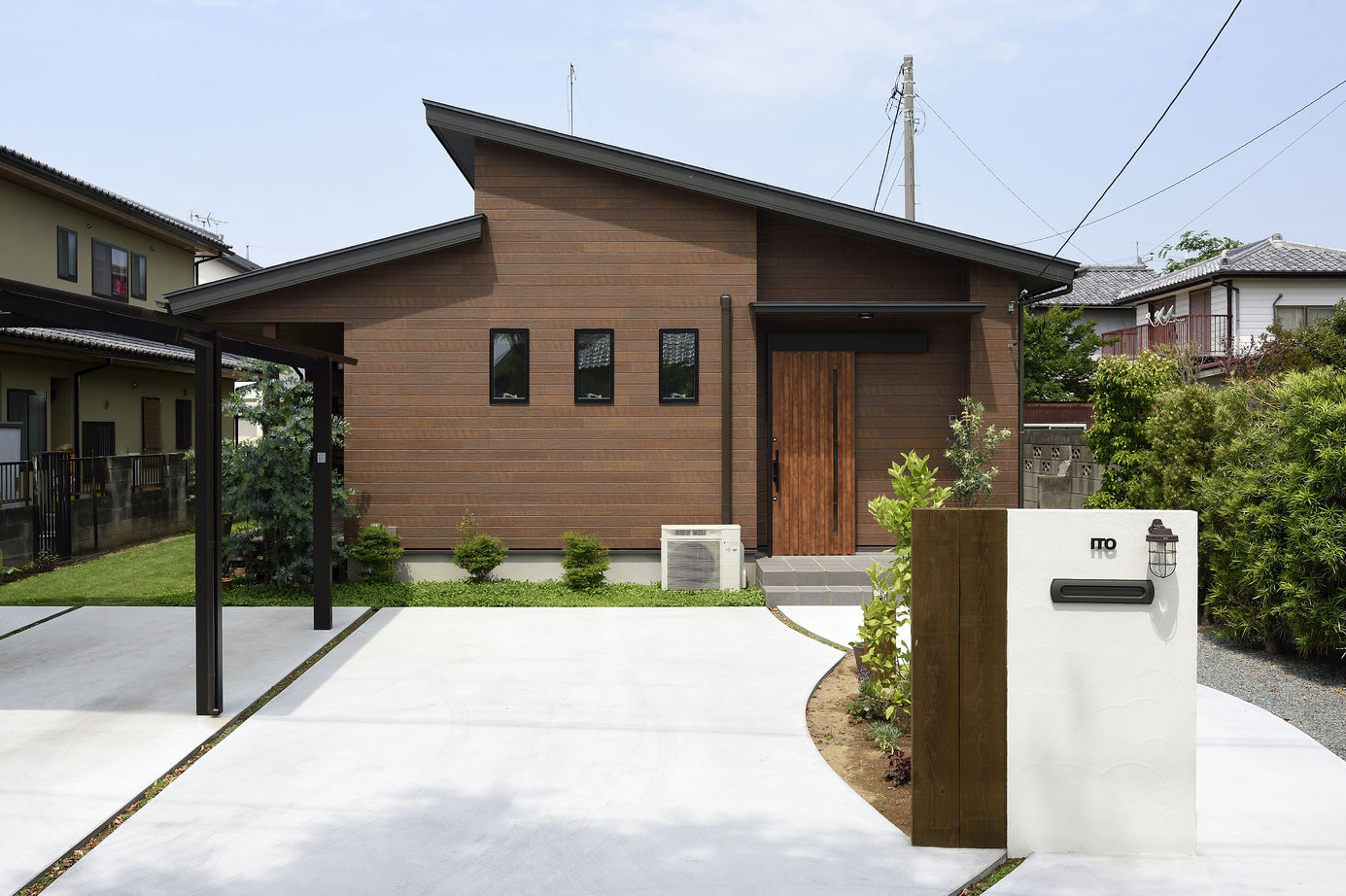 大進建設 【平屋／間取り図あり】「繋がる庭」のある平屋。モデルハウスを参考に建てた、キレイな空気の住処の建築実例画像7