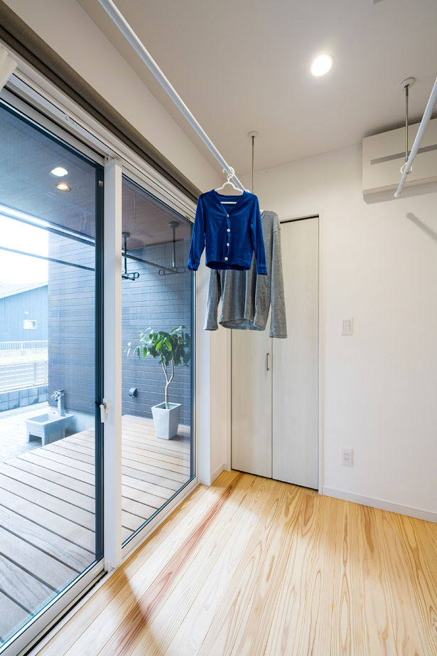 大進建設 【平屋＋α／1.5階建て／使える間】繋がる家族時間と空間。光と風を導き、空気が澄みわたる住処の建築実例画像5