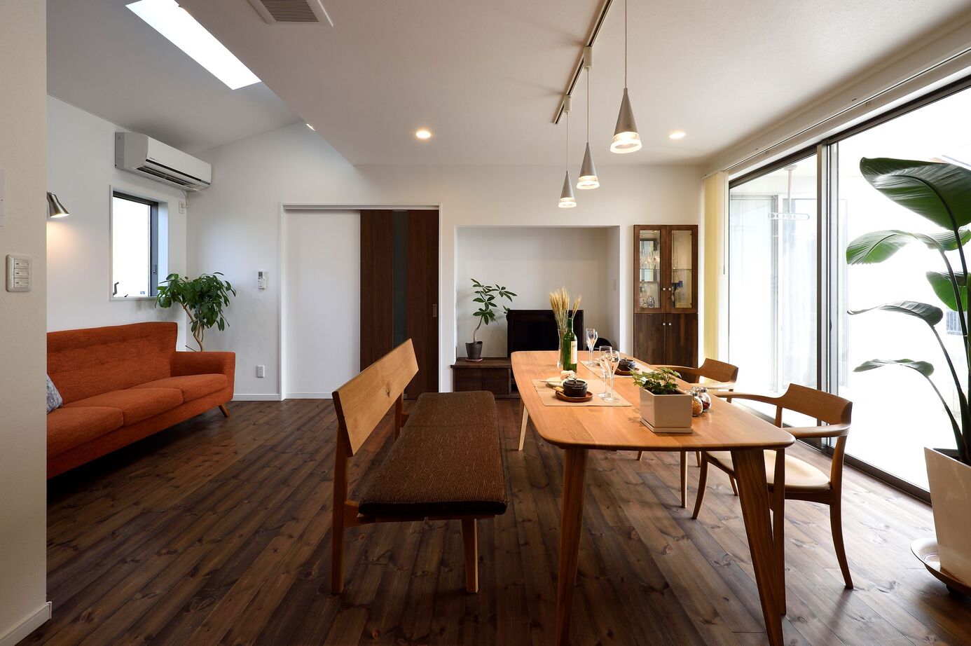 大進建設 【平屋／使える間】シンプルだけど個性的、快適に住まえるちょうどいい平屋の建築実例画像2