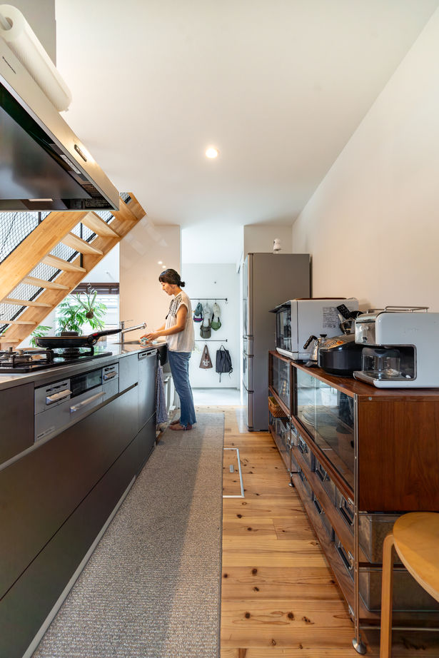 D'S STYLE（ディーズスタイル） D’S STYLEのモデルハウスに一目惚れ！土間・庭・吹抜け・素材にこだわって建てた『家族と快適に過ごす家』の建築実例画像7