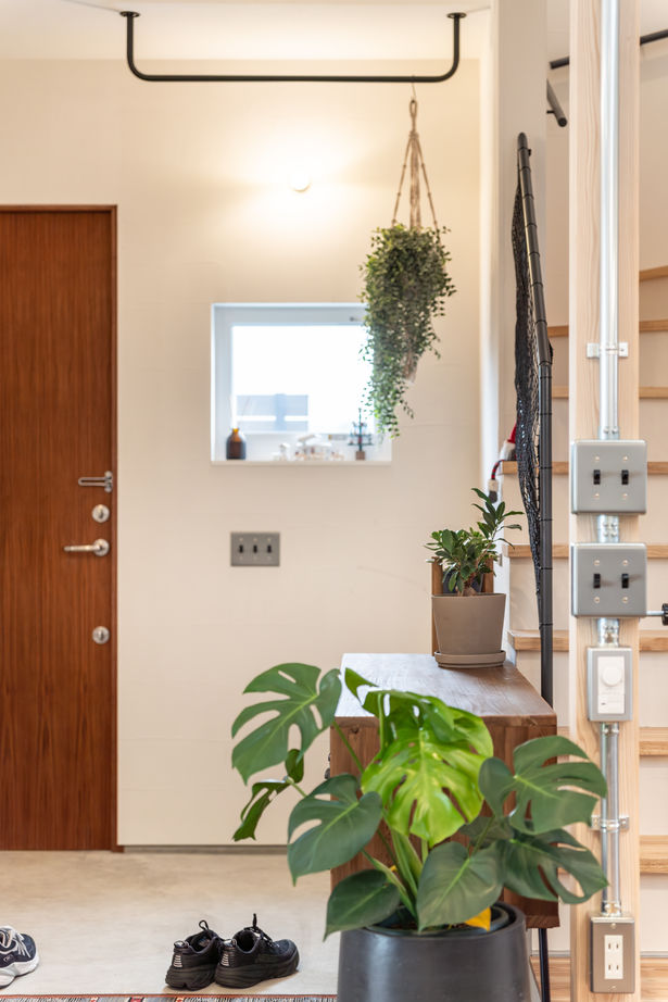 D'S STYLE（ディーズスタイル） スムーズな家事ができるよう配置された間取りにおしゃれにインテリアされた２階建ての家の建築実例画像9