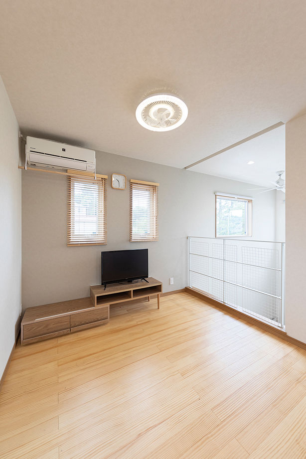 一級建築士事務所　フォルム 【2100万円／吹抜／収納充実／間取図】限られた予算でも第一種熱交換換気を実現！心地よさと緑と暮らす家の建築実例画像7