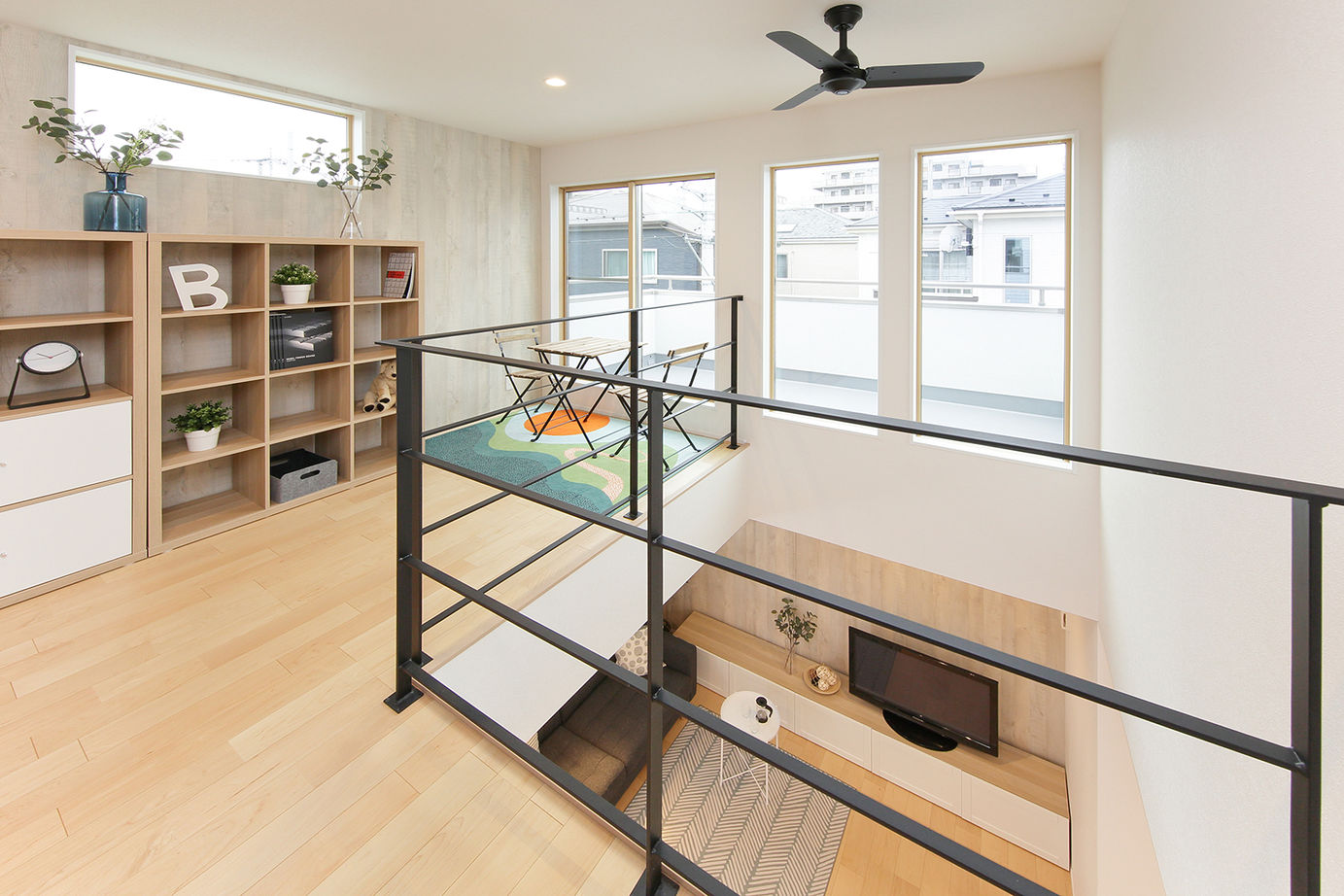 エステート白馬 【1000万円台|20坪台|吹き抜け】高気密･高断熱で毎日快適。セカンドリビングで趣味を楽しみ自由に過ごす家の建築実例画像6