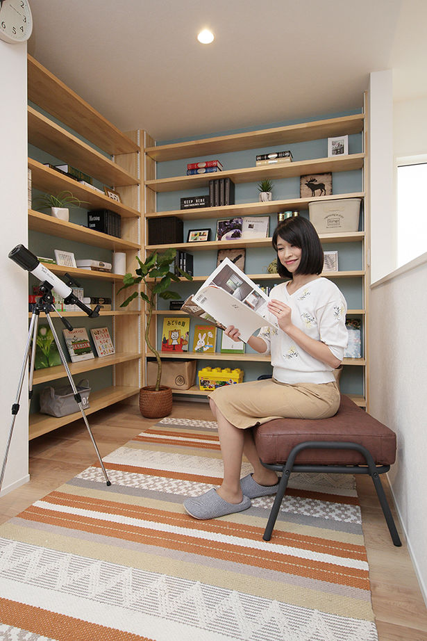 エステート白馬 【2000万円台|30坪台|吹き抜け】空間を緩やかに繋げ、どこにいても家族の気配を感じる、陽光差し込む家の建築実例画像9