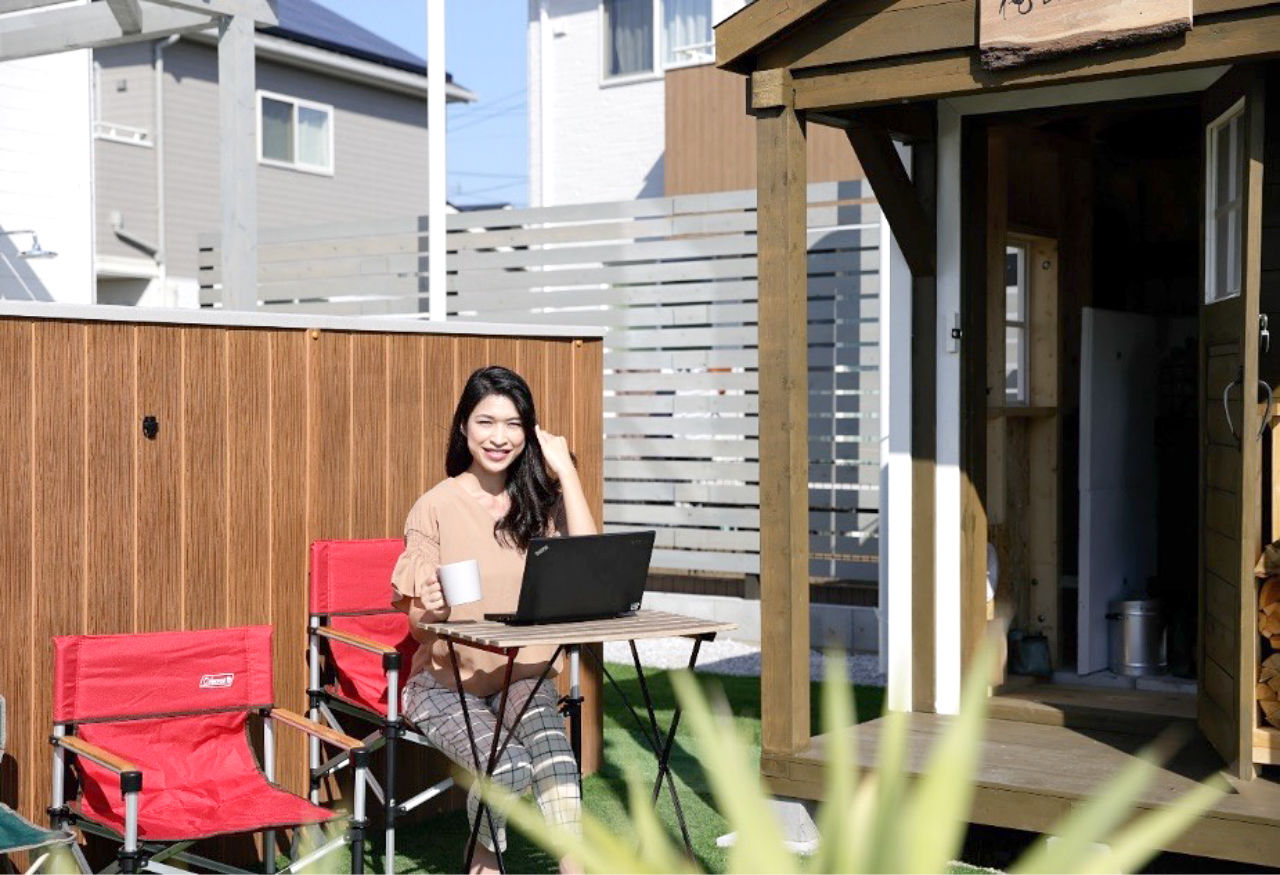 エステート白馬 【1980万円／リゾート／ウッドデッキ／高気密】様々な仕掛けで、ゆったりとしたリゾート気分を楽しむ住まいの建築実例画像8