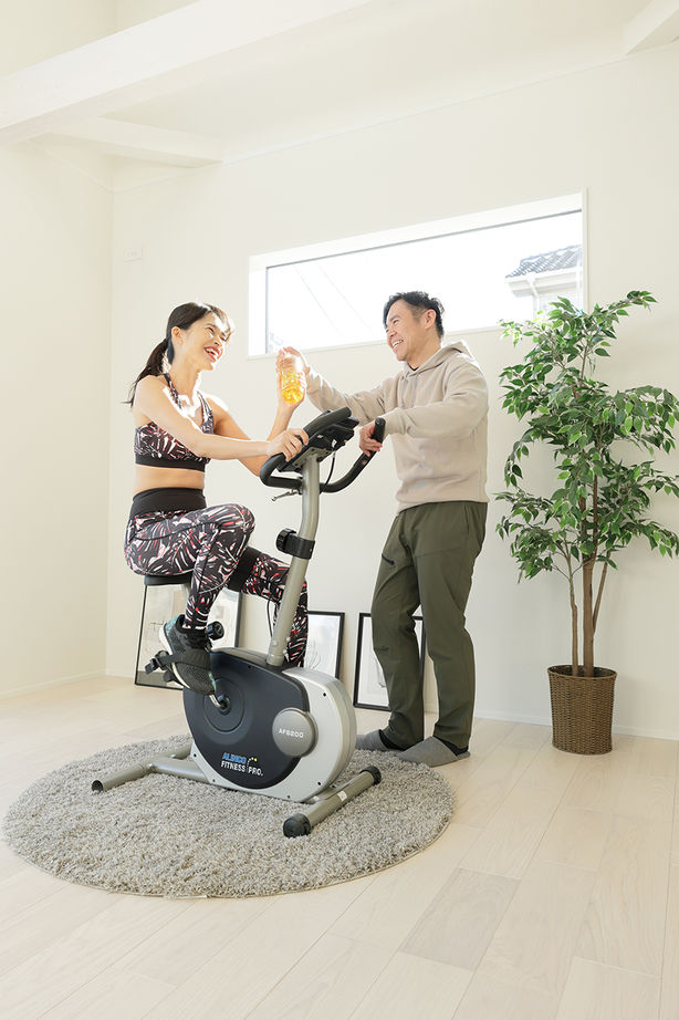 エステート白馬 【3000万円台／延床36.4坪／収納充実／屋上】子どもと楽しく暮らす。シンプルお洒落なカフェスタイルの家の建築実例画像9