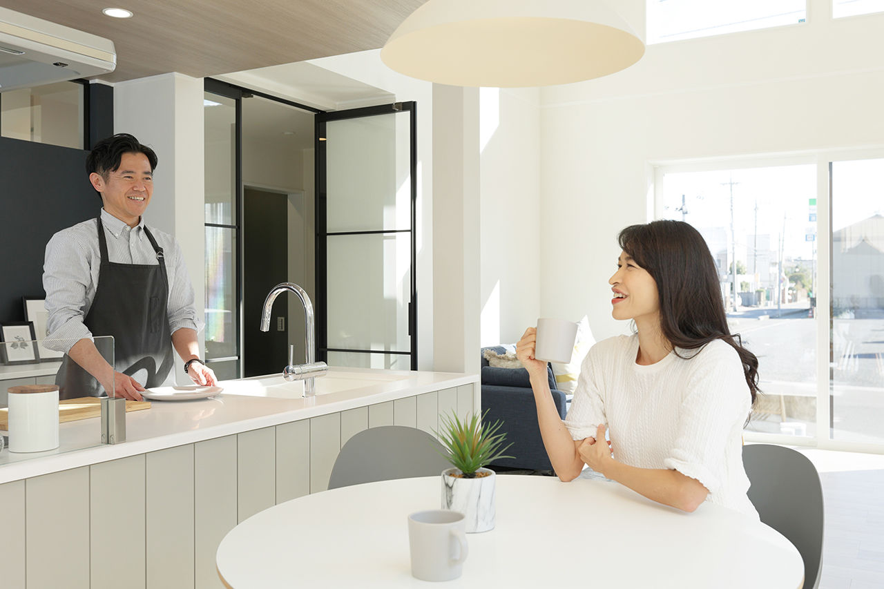 エステート白馬 【3000万円台／延床36.4坪／収納充実／屋上】子どもと楽しく暮らす。シンプルお洒落なカフェスタイルの家の建築実例画像10