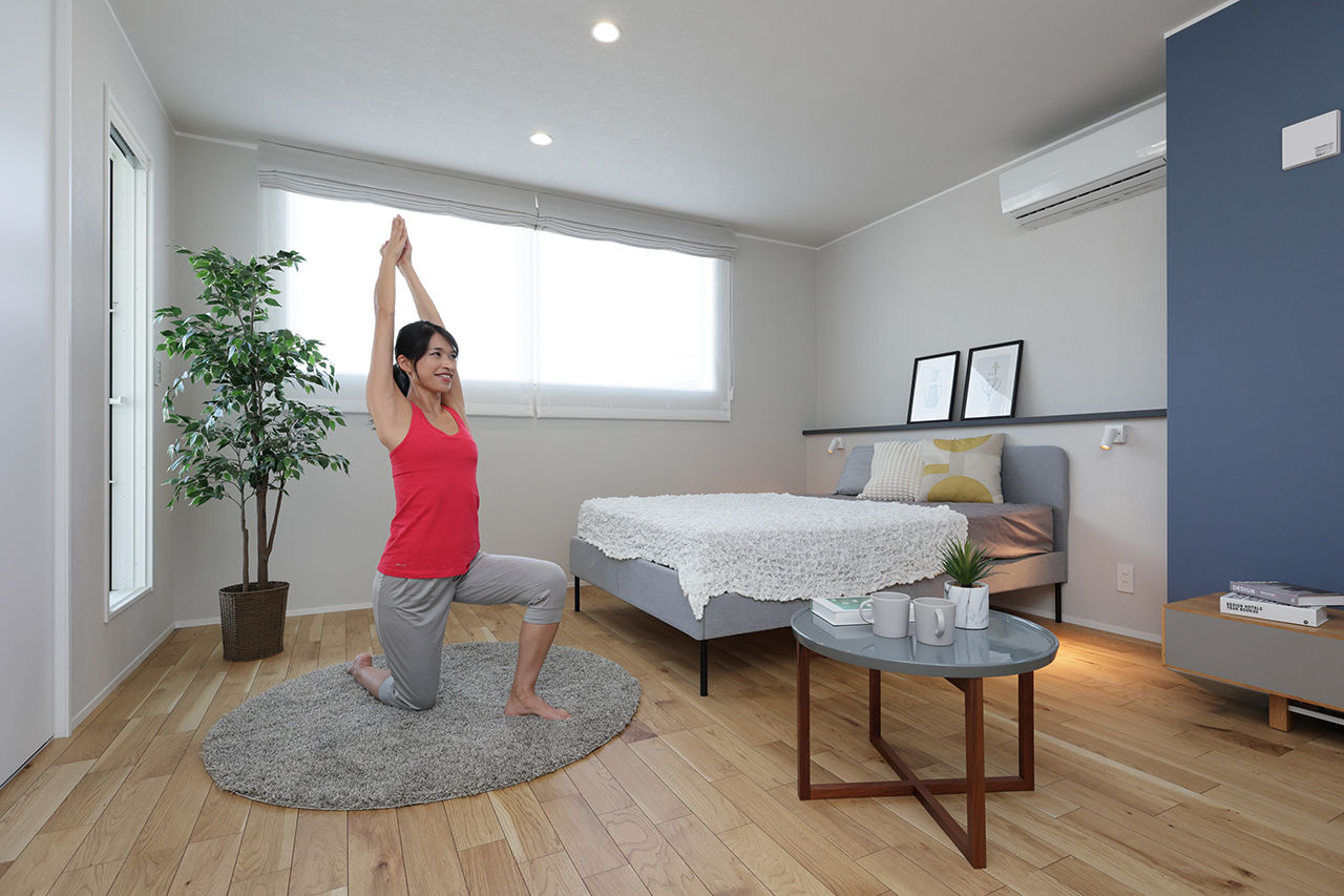 エステート白馬 【2500万円台／延床39坪／家事動線／吹抜】仲間が気軽に集まる、楽しく暮らせるガレージハウスのある住まいの建築実例画像10