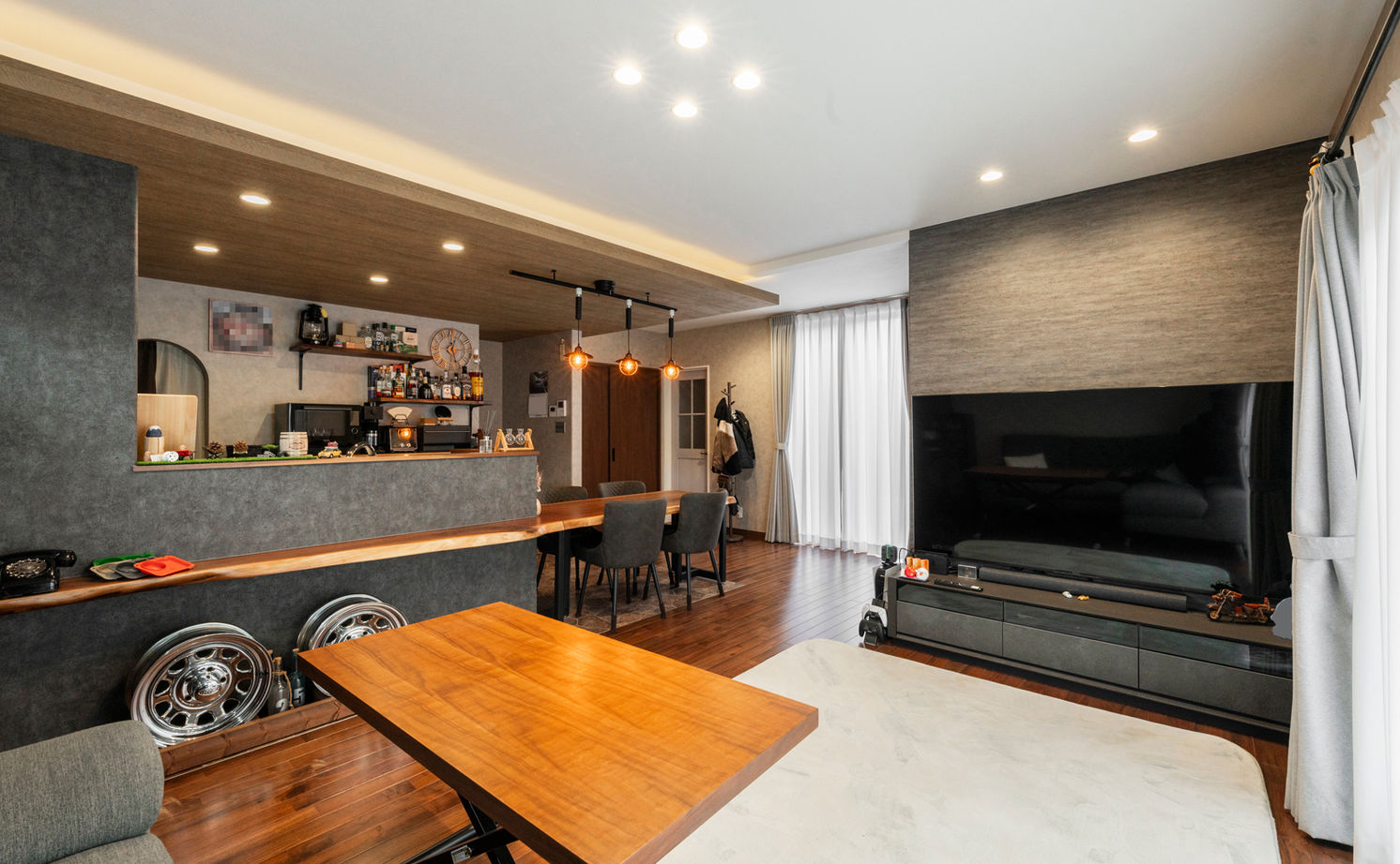 天然木の家　HODAKA 一級建築士事務所 【京都府・天然木・2000万円台】天然木を使った家づくり。手触りに愛着が深まる天然木と共にある楽しみの建築実例画像6