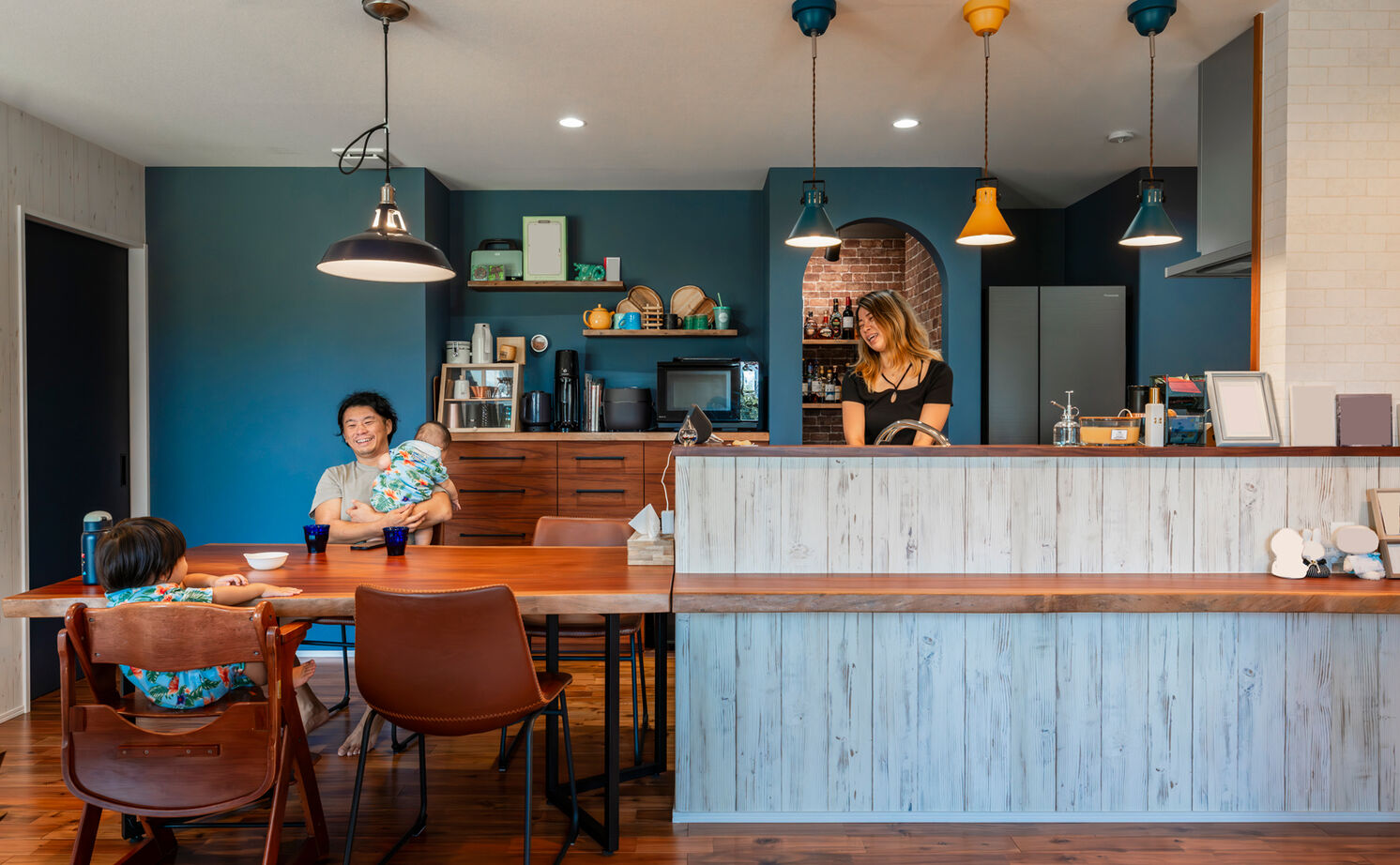 天然木の家　HODAKA 一級建築士事務所 【滋賀県・サイディング・3000万円台】ライフスタイルを天然木や動線で綿密に組み立てたサーファーズハウスの建築実例画像5