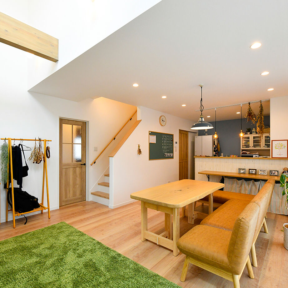 天然木の家　HODAKA 一級建築士事務所 【京都/1000万円台/狭小/間取り】家づくりで実現したいことをノートに書きためて、こだわりをすべて実現の建築実例画像2