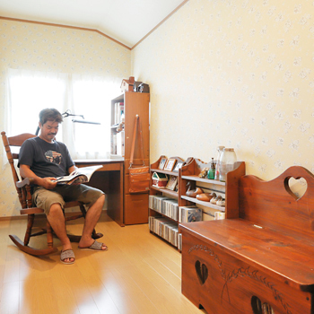 岡本住建 【2000万円台/50坪台/間取り図】無垢材、タイル、薪ストーブ…自然素材を生かし、耐震面でも安心な家の建築実例画像8