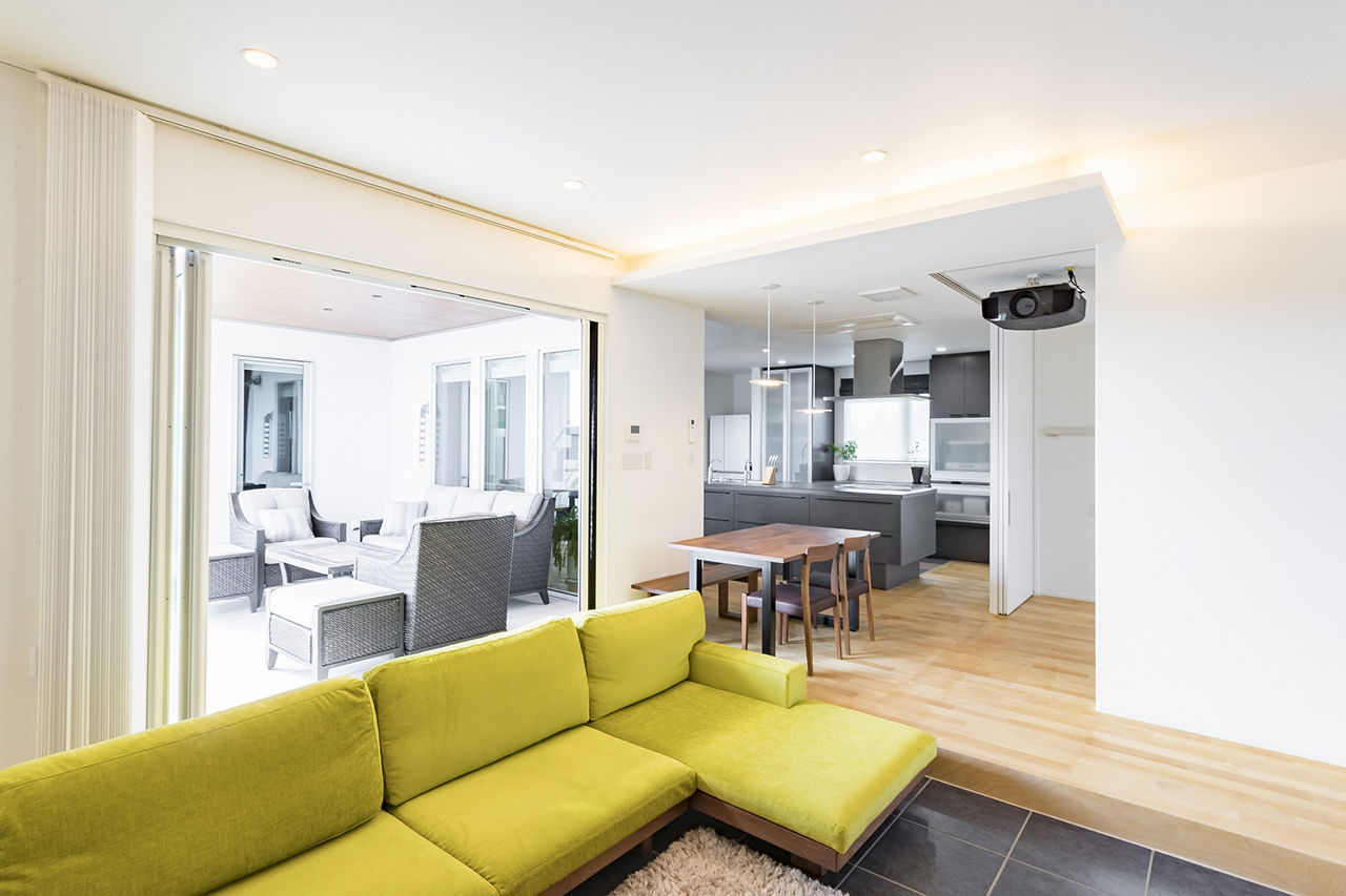 岡本住建 【平屋風/30坪台/3LDK】夫婦の憧れを詰めた大人を楽しむ平屋風の家。1階で完結するバリアフリーの間取りの建築実例画像9