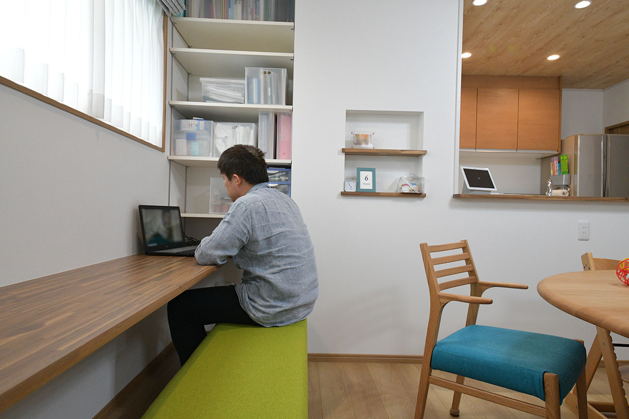 岡本住建 【2000万円台/平屋/ガレージ/30坪台/間取り図】二世帯対応4LDK。テクノストラクチャーで叶えた高耐震な平屋の建築実例画像7