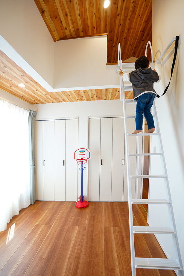 アサヒグローバルホーム 【1000万円台/間取り/30坪台/ロフト】お家キャンプに映画館。海外ドラマがお手本のアメリカンハウスの建築実例画像9