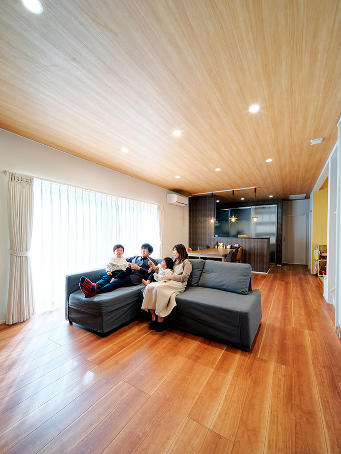 アサヒグローバルホーム 【1000万円台/間取り/約55坪/ガレージルーム】多趣味なパパのこだわり満載！BARとして楽しむガレージルームの建築実例画像4