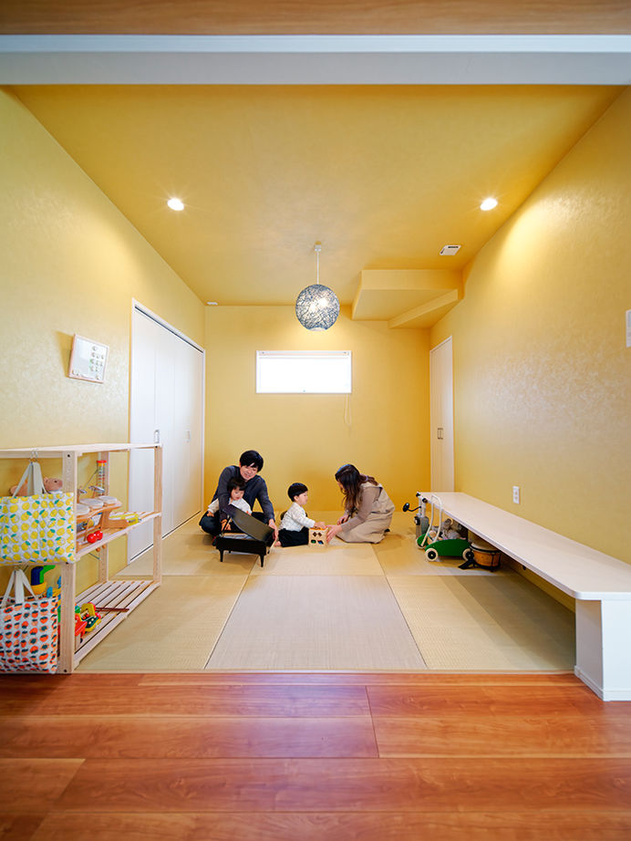 アサヒグローバルホーム 【1000万円台/間取り/約55坪/ガレージルーム】多趣味なパパのこだわり満載！BARとして楽しむガレージルームの建築実例画像6