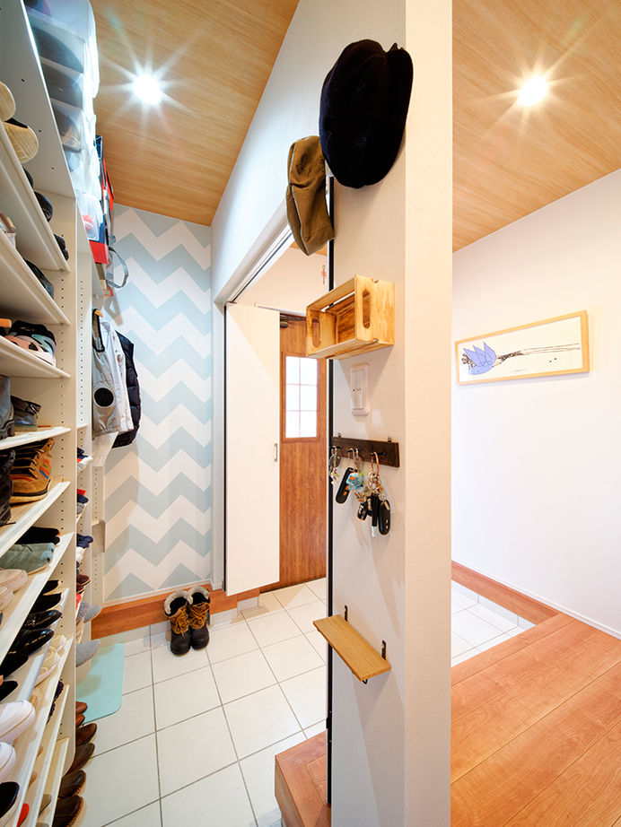 アサヒグローバルホーム 【1000万円台/間取り/約55坪/ガレージルーム】多趣味なパパのこだわり満載！BARとして楽しむガレージルームの建築実例画像9