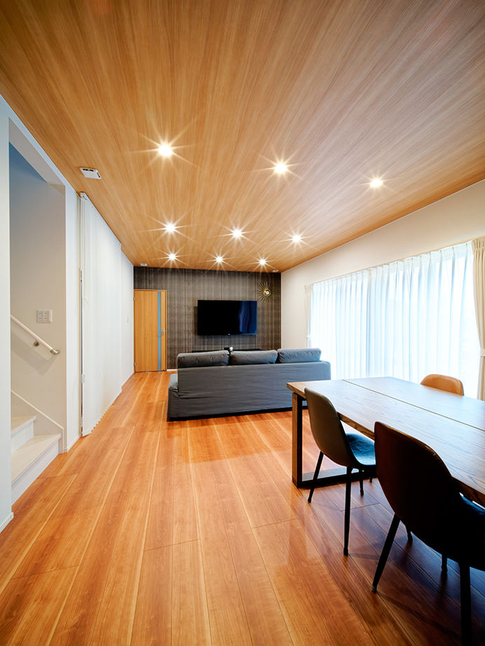 アサヒグローバルホーム 【1000万円台/間取り/約55坪/ガレージルーム】多趣味なパパのこだわり満載！BARとして楽しむガレージルームの建築実例画像11