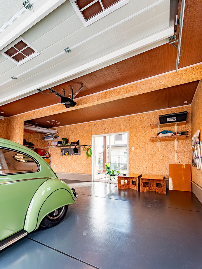 アサヒグローバルホーム 【2000万円台/間取り/ガレージ/カフェ風】定額プランをベースにこだわりを実現！西海岸風ガレージハウスの建築実例画像11