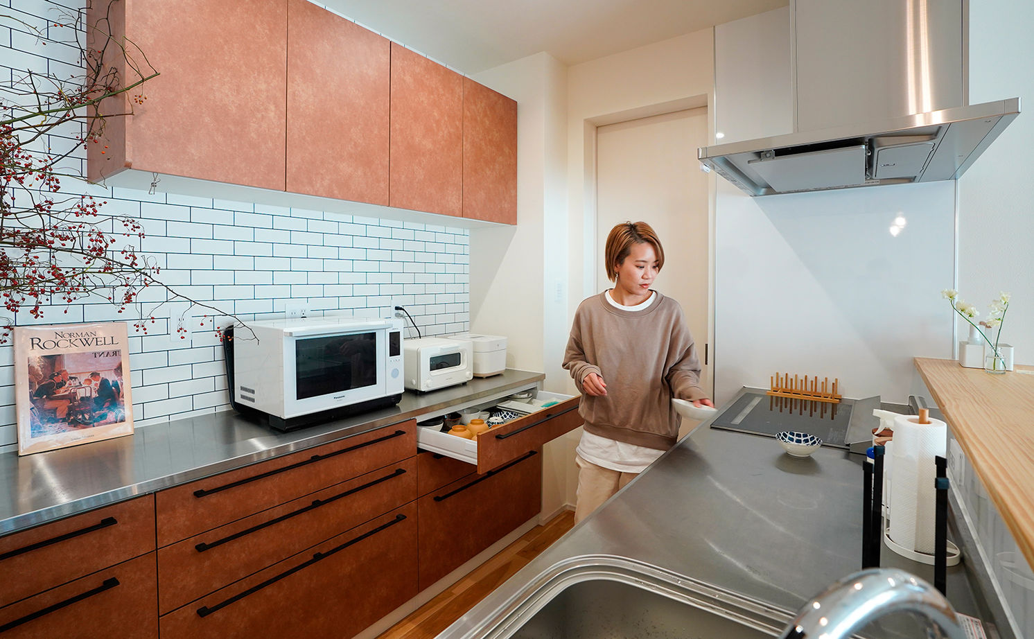 アサヒグローバルホーム 【2000万円台/間取り/ガレージ/カフェ風】定額プランをベースにこだわりを実現！西海岸風ガレージハウスの建築実例画像15