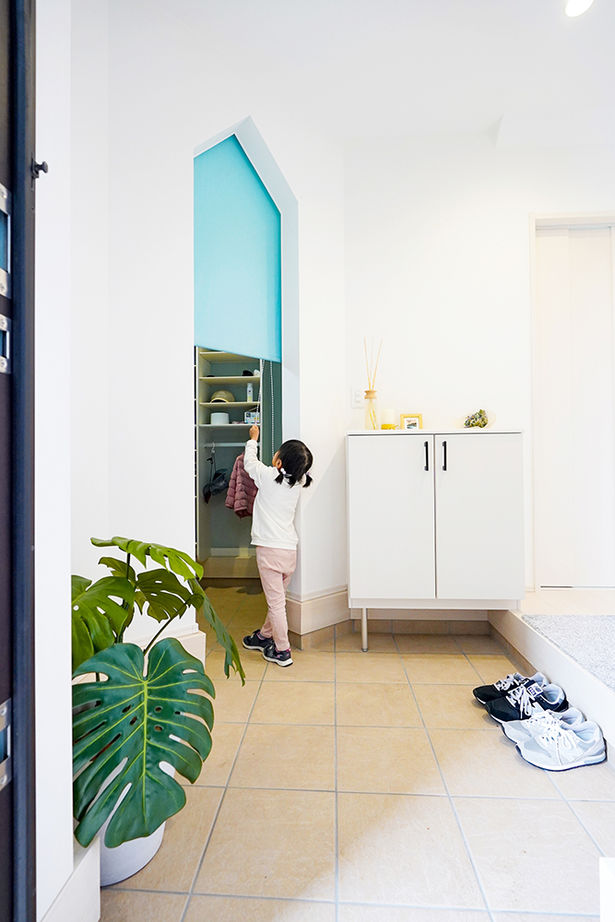 アサヒグローバルホーム 【1000万円台/間取り/30坪台/土間収納】明るいリビング×家事ラク回遊動線。「最初から予算が明確で安心！」の建築実例画像6