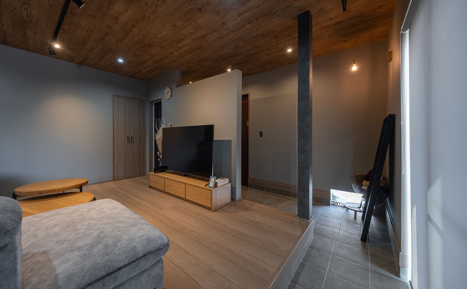 アサヒグローバルホーム 【1000万円台/間取り/30坪台/回遊導線】土間リビングと庭がつながる平屋のように暮らせるアウトドア2階建ての建築実例画像13