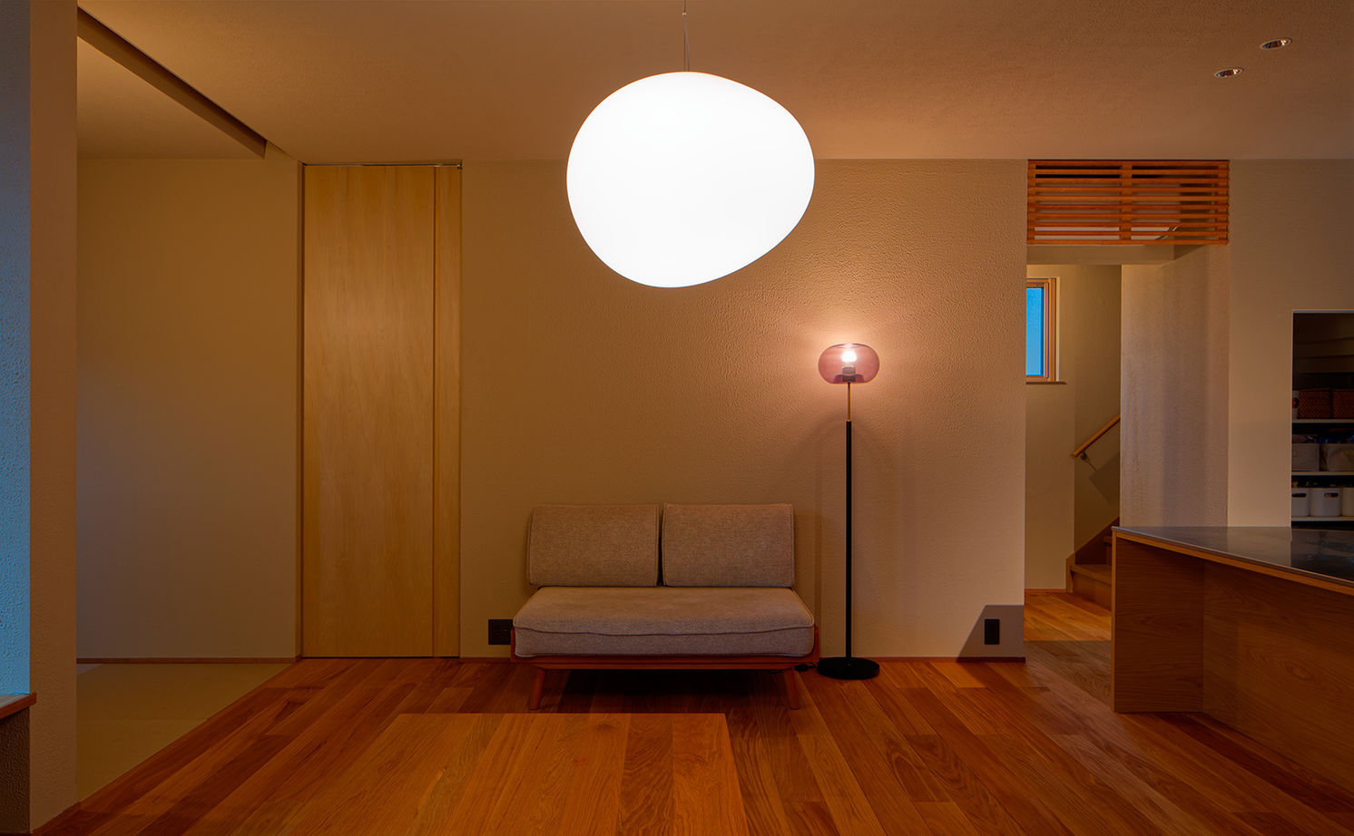 アサヒグローバルホーム 【2000万円台/間取り/40坪台/和モダン/自然素材】和を極めた、質感の美しい家。中庭で季節を感じる暮らしの建築実例画像19