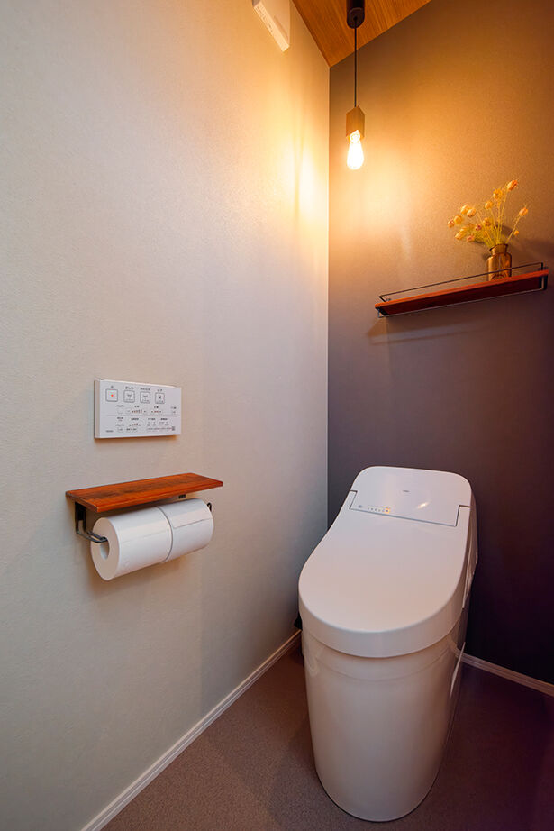 アサヒグローバルホーム 【2000万円台/間取り/20坪台/平屋/回遊動線】勾配天井の広々リビングが開放的！緑が彩るナチュラルな平屋の建築実例画像20