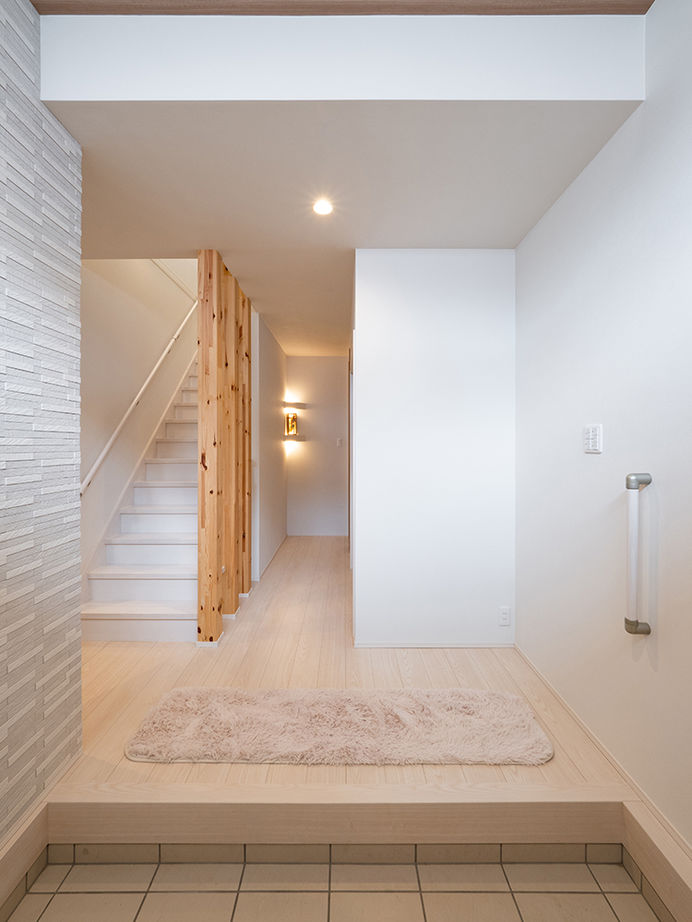 アサヒグローバルホーム 【1000万円台/間取り/40坪台/土間収納】白と木が心地いいシンプルモダン。収納充実＆大空間リビングの家の建築実例画像8