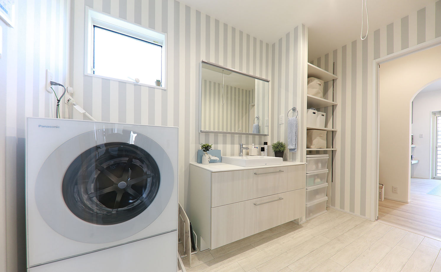 アサヒグローバルホーム 【1000万円台/間取り/30坪台/カフェ/スキップフロア】オープンデッキで過ごす、アーリーアメリカンな家の建築実例画像8