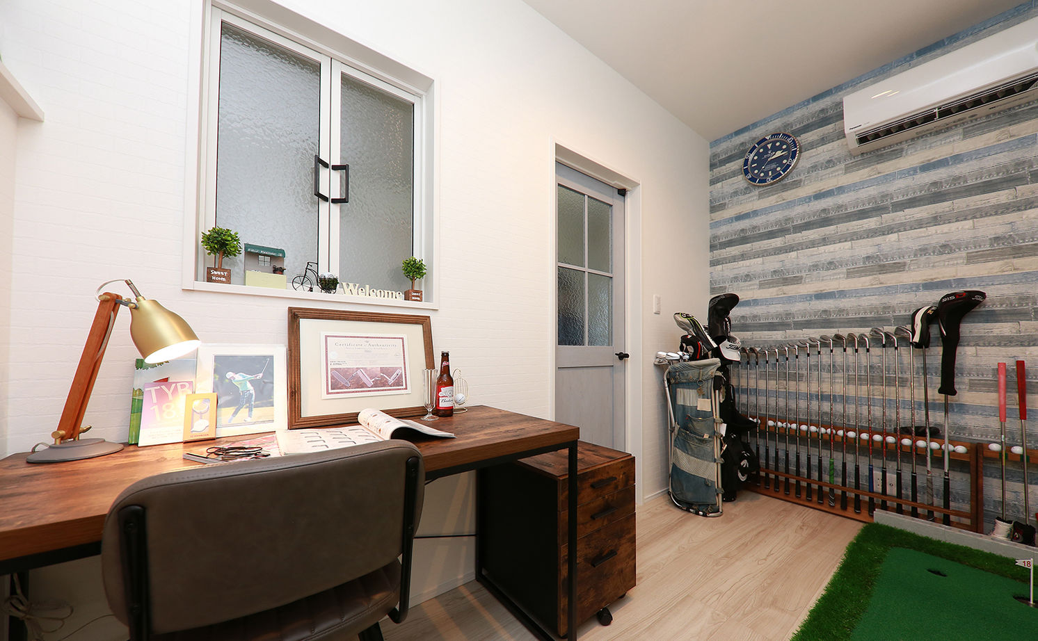 アサヒグローバルホーム 【1000万円台/間取り/30坪台/カフェ/スキップフロア】オープンデッキで過ごす、アーリーアメリカンな家の建築実例画像13