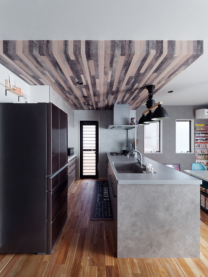 アサヒグローバルホーム 【1000万円台/間取り/30坪台/土間/回遊導線】細部までこだわる、男前なガレージと庭があるアメリカンハウスの建築実例画像7