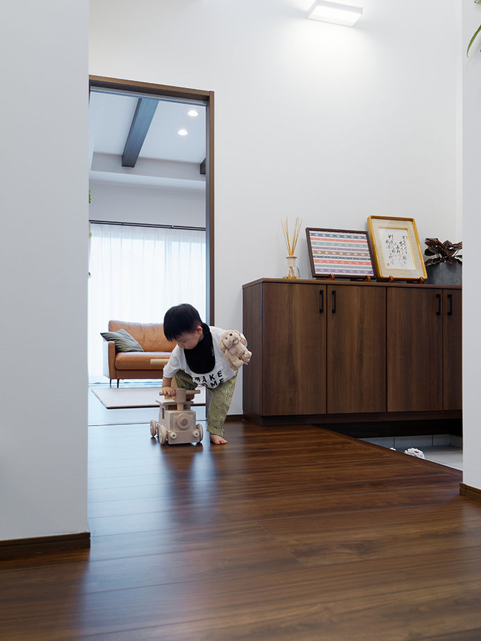 アサヒグローバルホーム 【2000万円台/間取り/40坪台/吹抜玄関/家事ラク】「こだわりが少ない私たちも心からかっこいいと思える家」の建築実例画像19