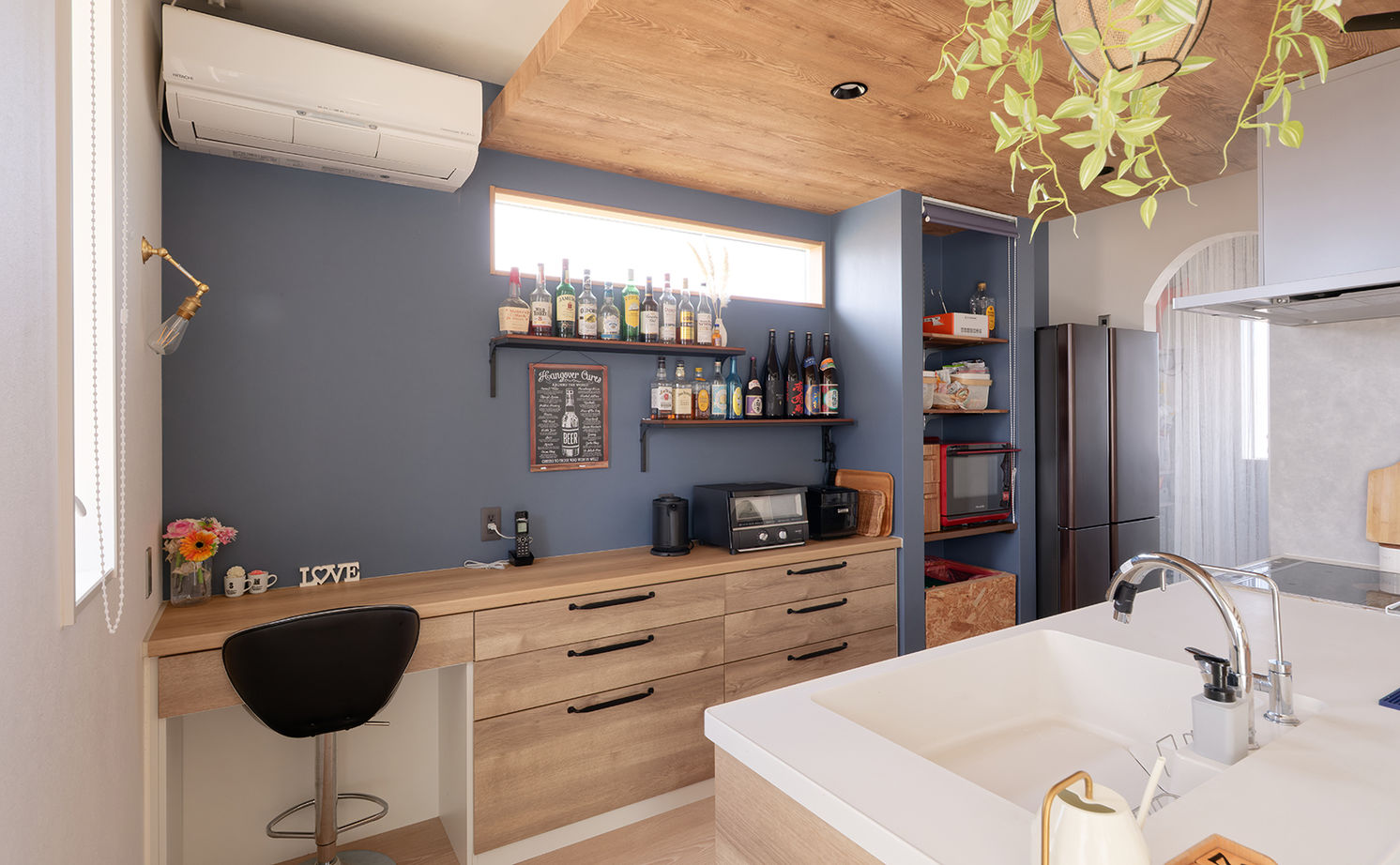 アサヒグローバルホーム 【1000万円台/間取り/30坪台/土間/収納充実】DIY好きパパが叶えた！薪ストーブとハンモックのある暮らしの建築実例画像10